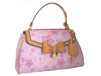 Cherry Blossom Retro Bag - Pink